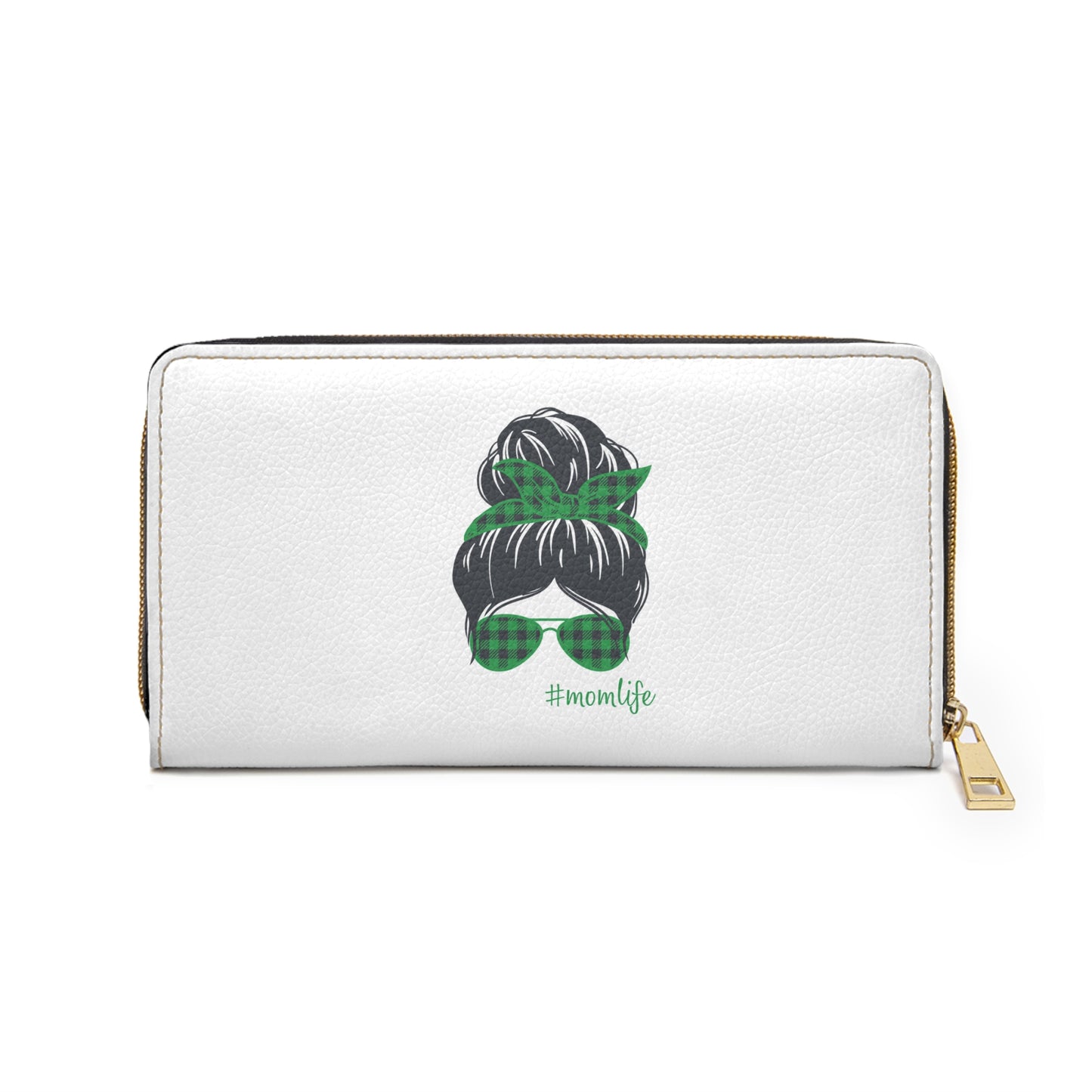 Mom Life Zipper Wallet - Stylish Accessory for Busy Moms