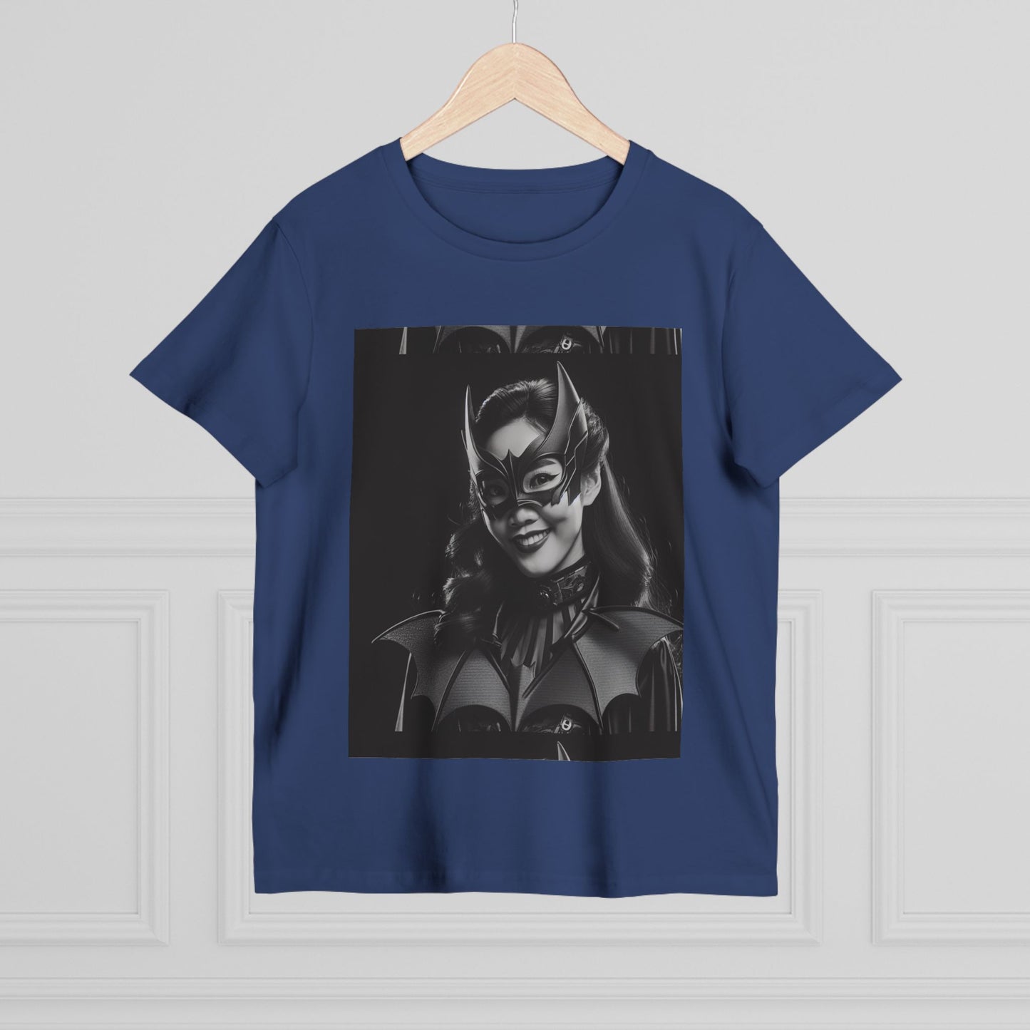 Women’s Black Batgirl Tee - Superhero Graphic T-Shirt for Fans