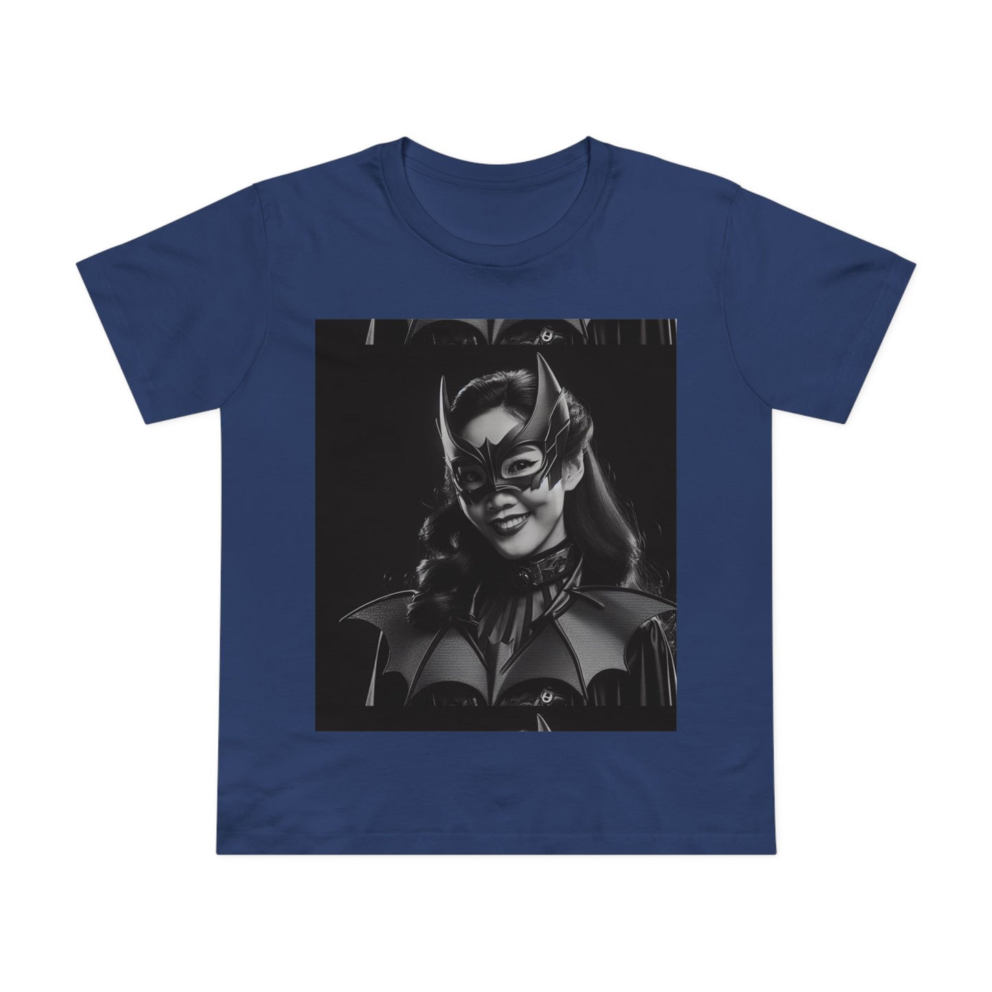 Women’s Black Batgirl Tee - Superhero Graphic T-Shirt for Fans