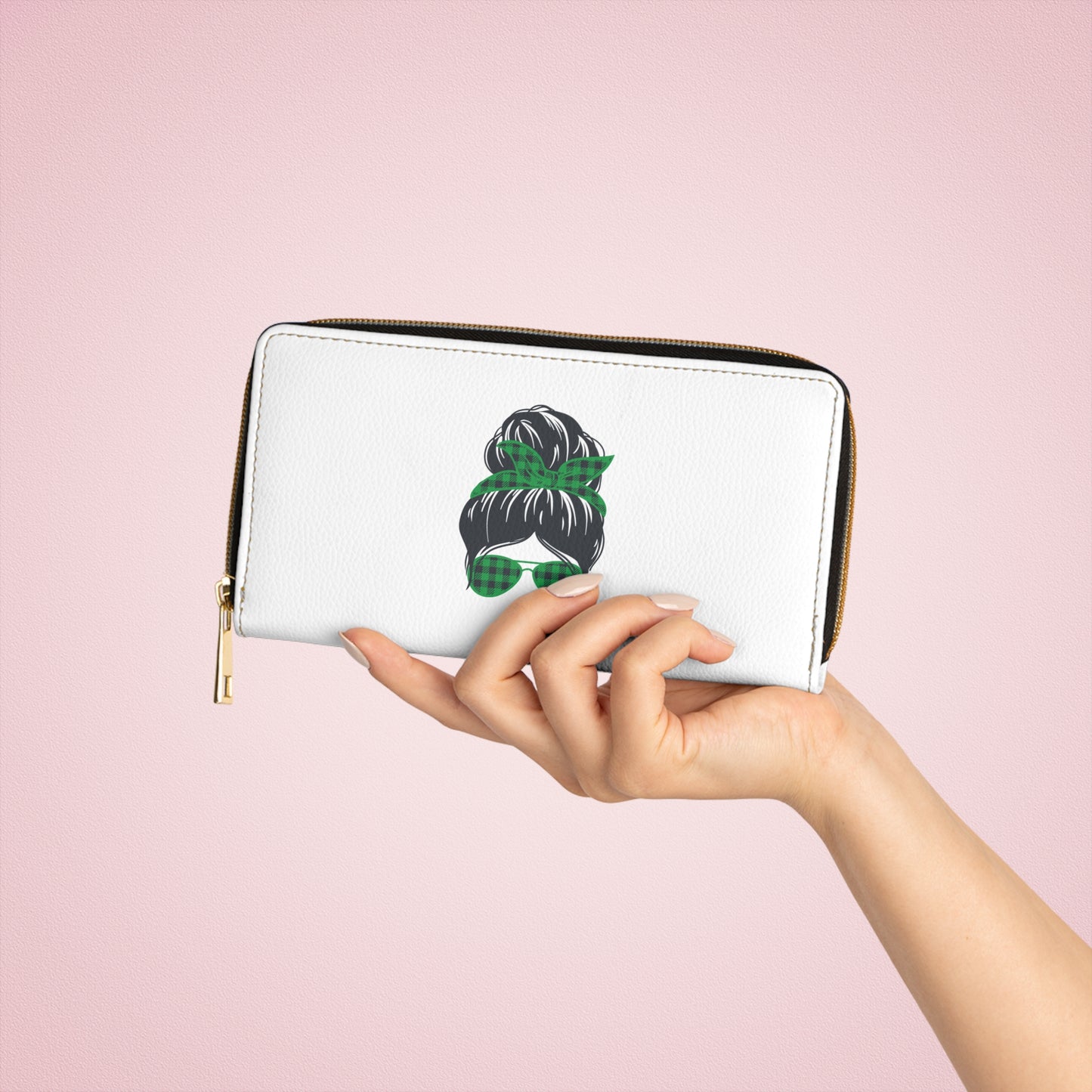 Mom Life Zipper Wallet - Stylish Accessory for Busy Moms
