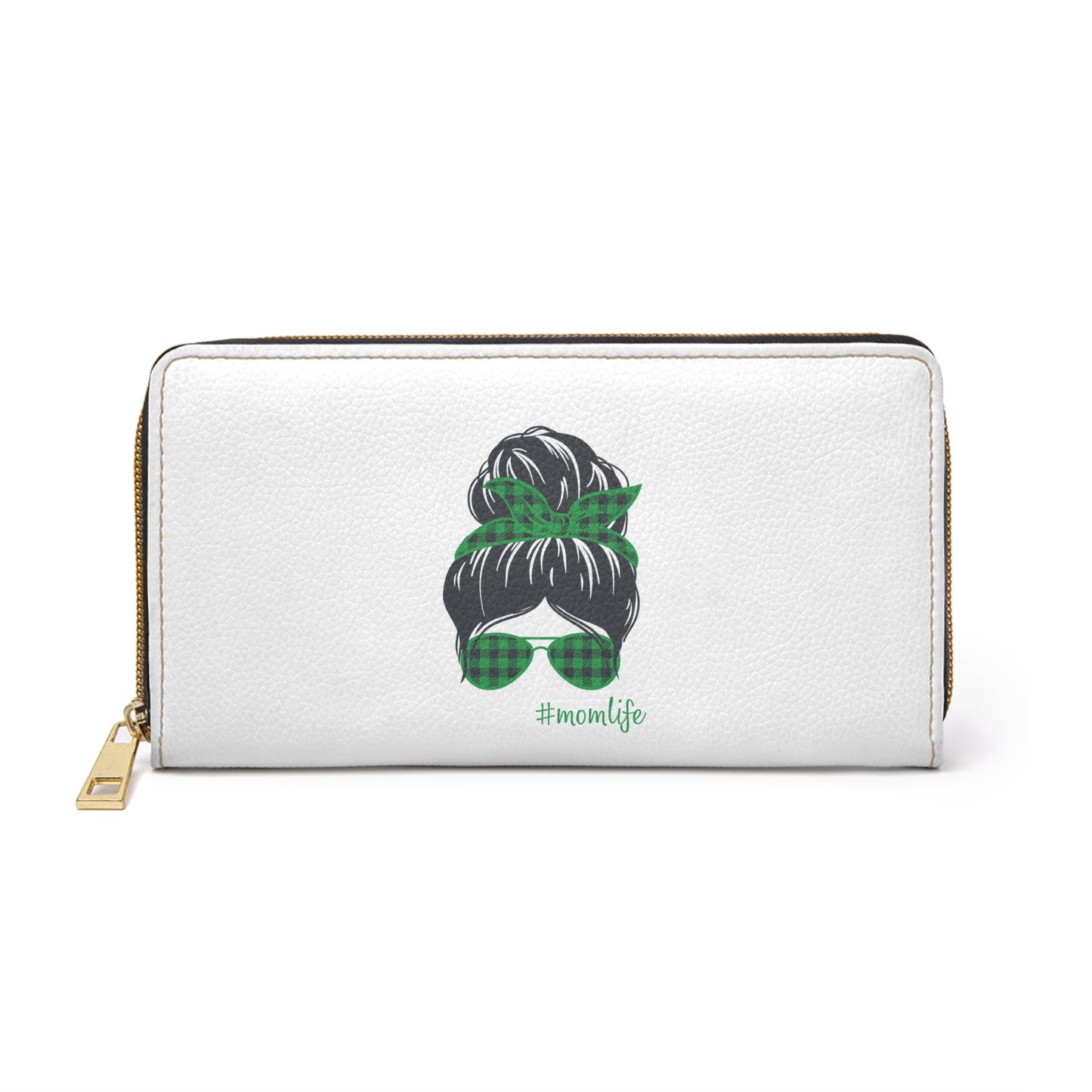 Mom Life Zipper Wallet - Stylish Accessory for Busy Moms