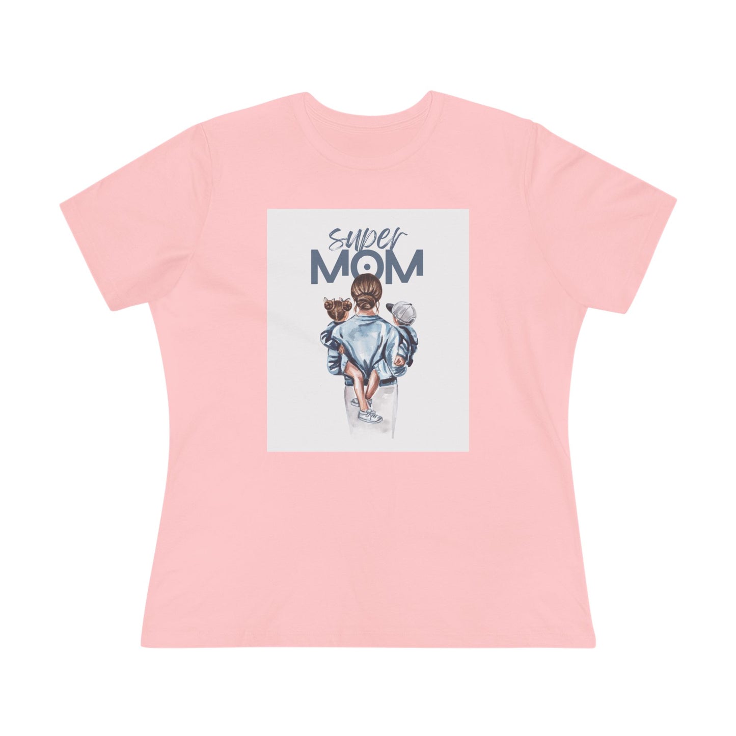 Super Mom Women's Cotton Tee - Perfect Gift for Mother's Day