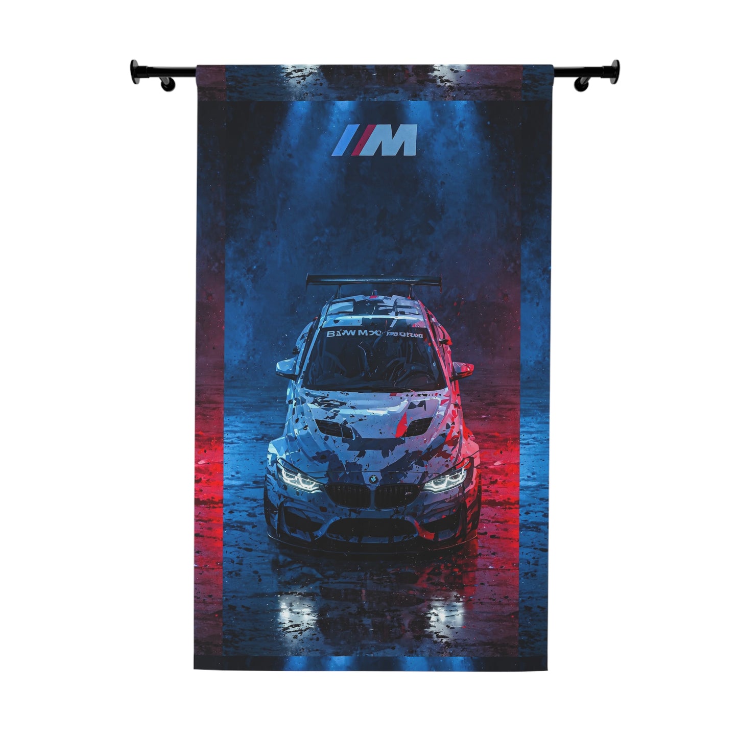 Window Curtains - BMW M Performance Stylish Automotive Decor