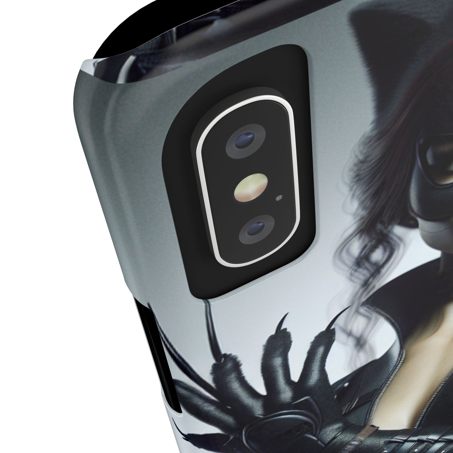 Catwoman-Inspired Slim Phone Case - Stylish Protection for Superhero Fans