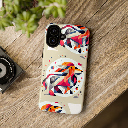 Vibrant Abstract Animal Phone Case - Tough Cases