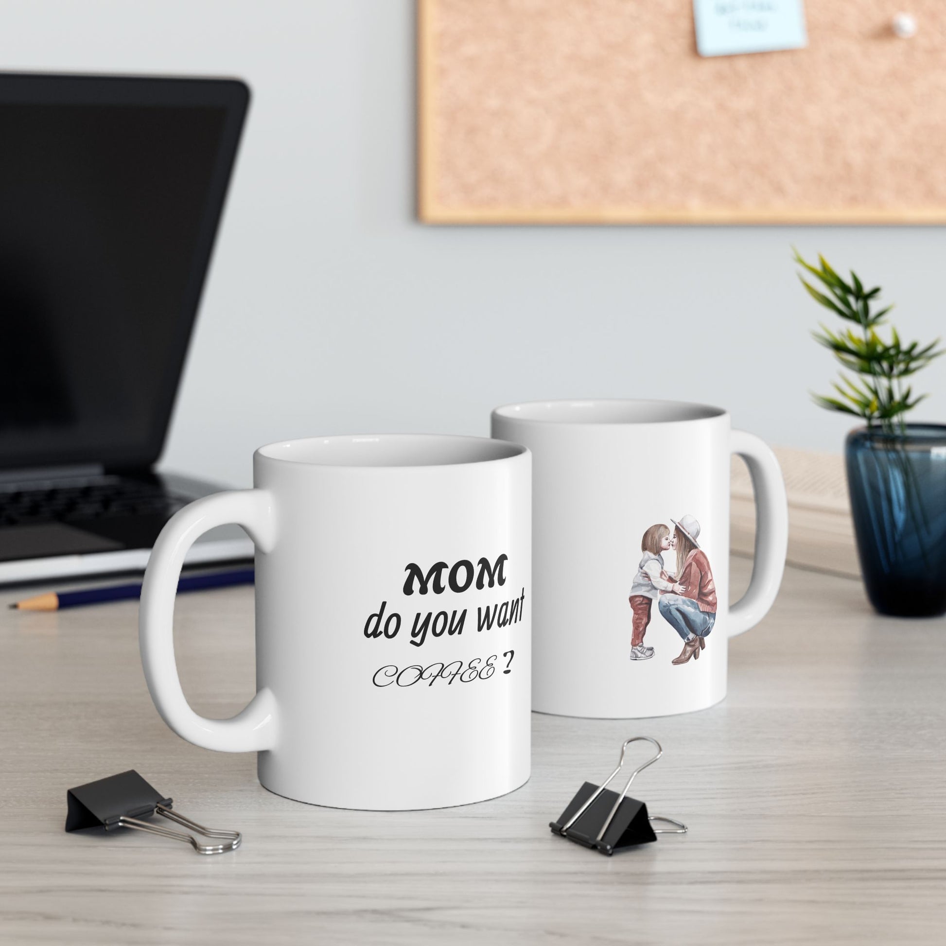 Mug with minimalistic design