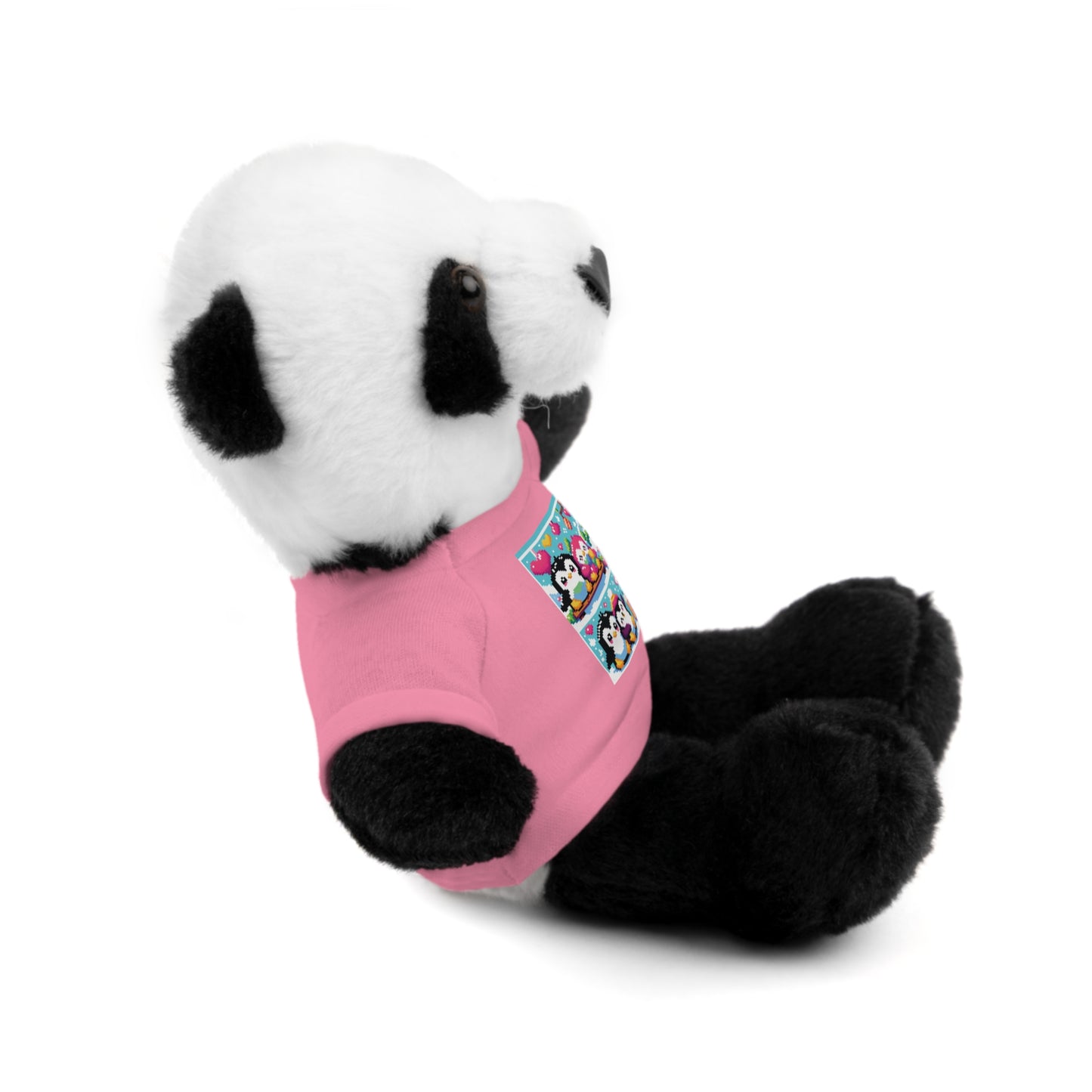 Cute Stuffed Animal with Custom Tee - Perfect Gift for Kids!
