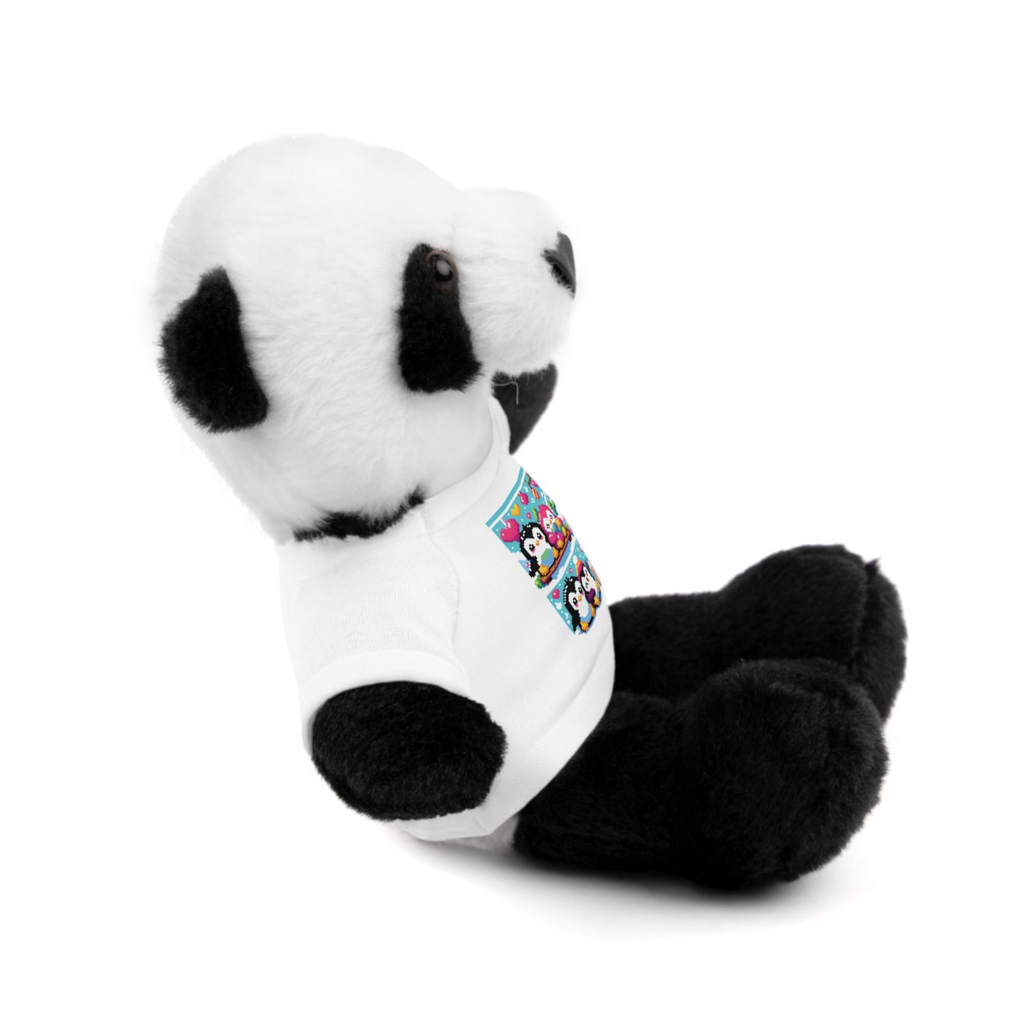 Cute Stuffed Animal with Custom Tee - Perfect Gift for Kids!