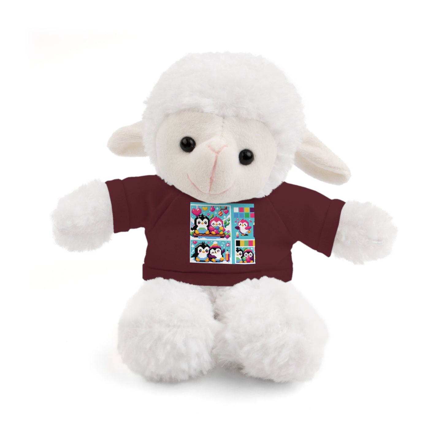 Cute Stuffed Animal with Custom Tee - Perfect Gift for Kids!