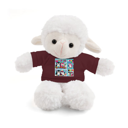Cute Stuffed Animal with Custom Tee - Perfect Gift for Kids!