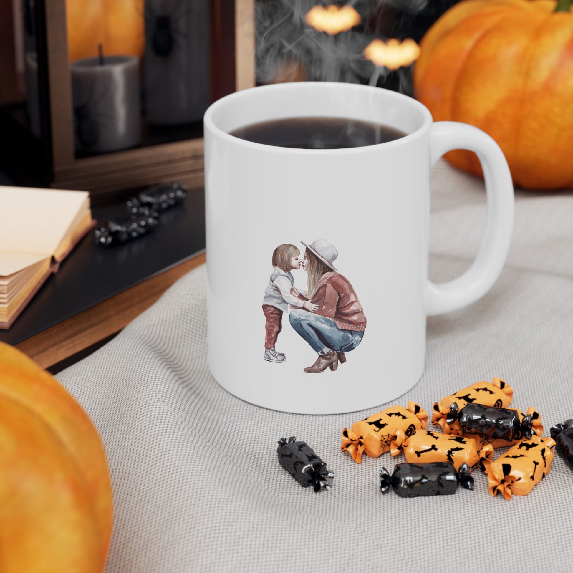 Mug with minimalistic design