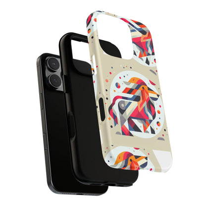 Vibrant Abstract Animal Phone Case - Tough Cases