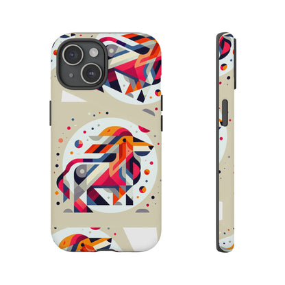 Vibrant Abstract Animal Phone Case - Tough Cases