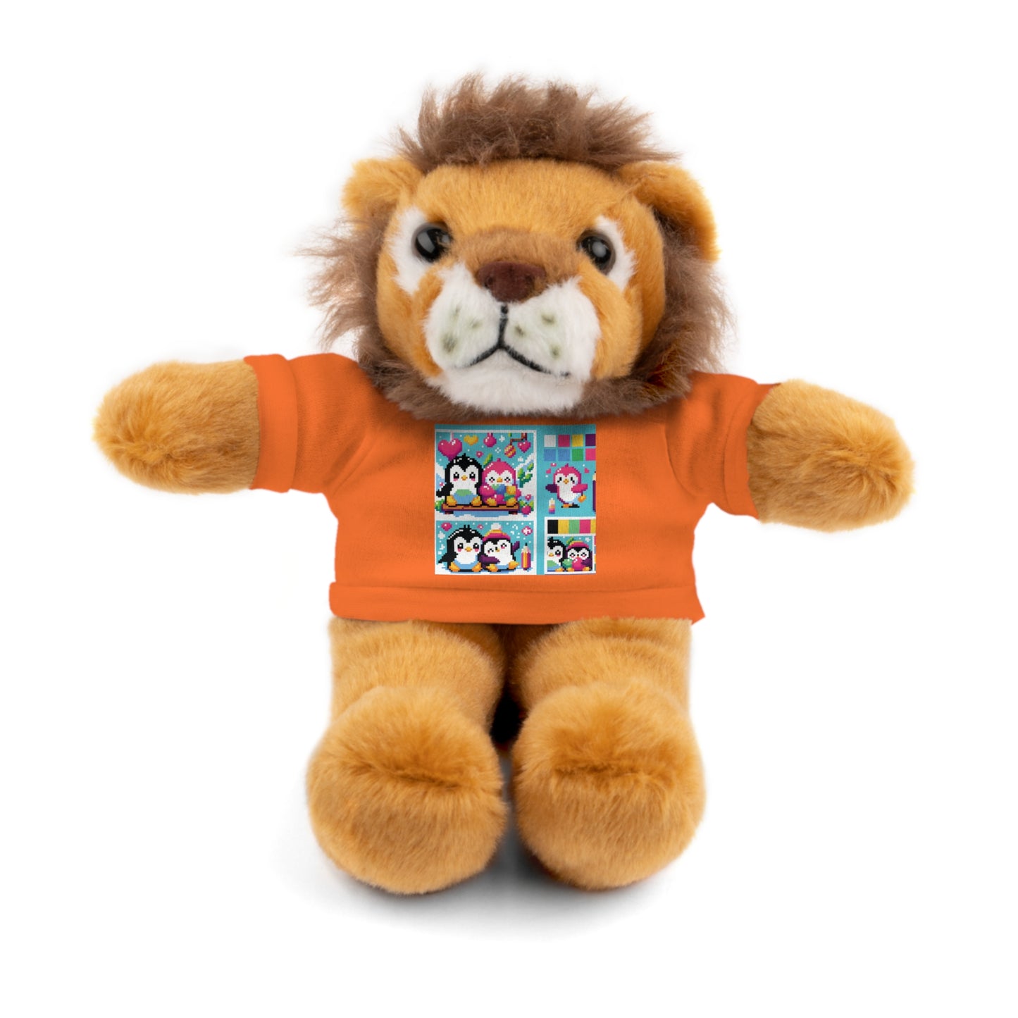 Cute Stuffed Animal with Custom Tee - Perfect Gift for Kids!