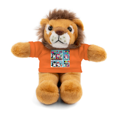Cute Stuffed Animal with Custom Tee - Perfect Gift for Kids!