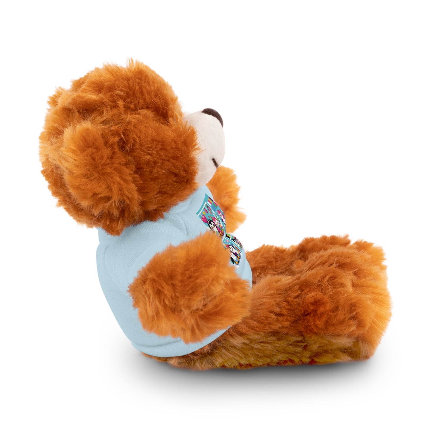 Cute Stuffed Animal with Custom Tee - Perfect Gift for Kids!