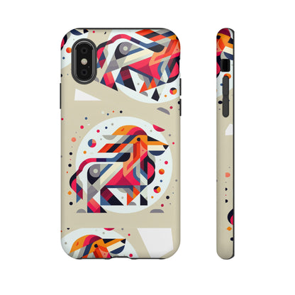 Vibrant Abstract Animal Phone Case - Tough Cases