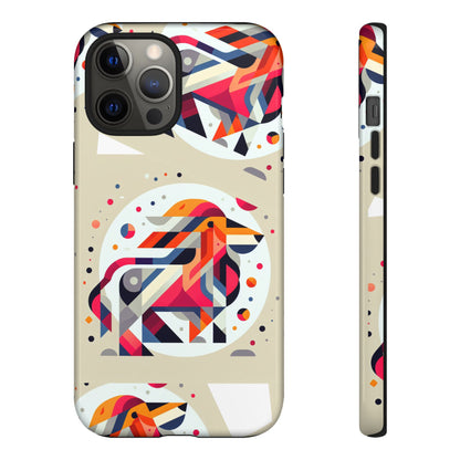 Vibrant Abstract Animal Phone Case - Tough Cases