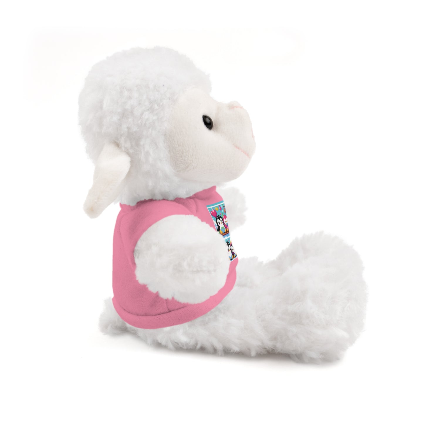 Cute Stuffed Animal with Custom Tee - Perfect Gift for Kids!