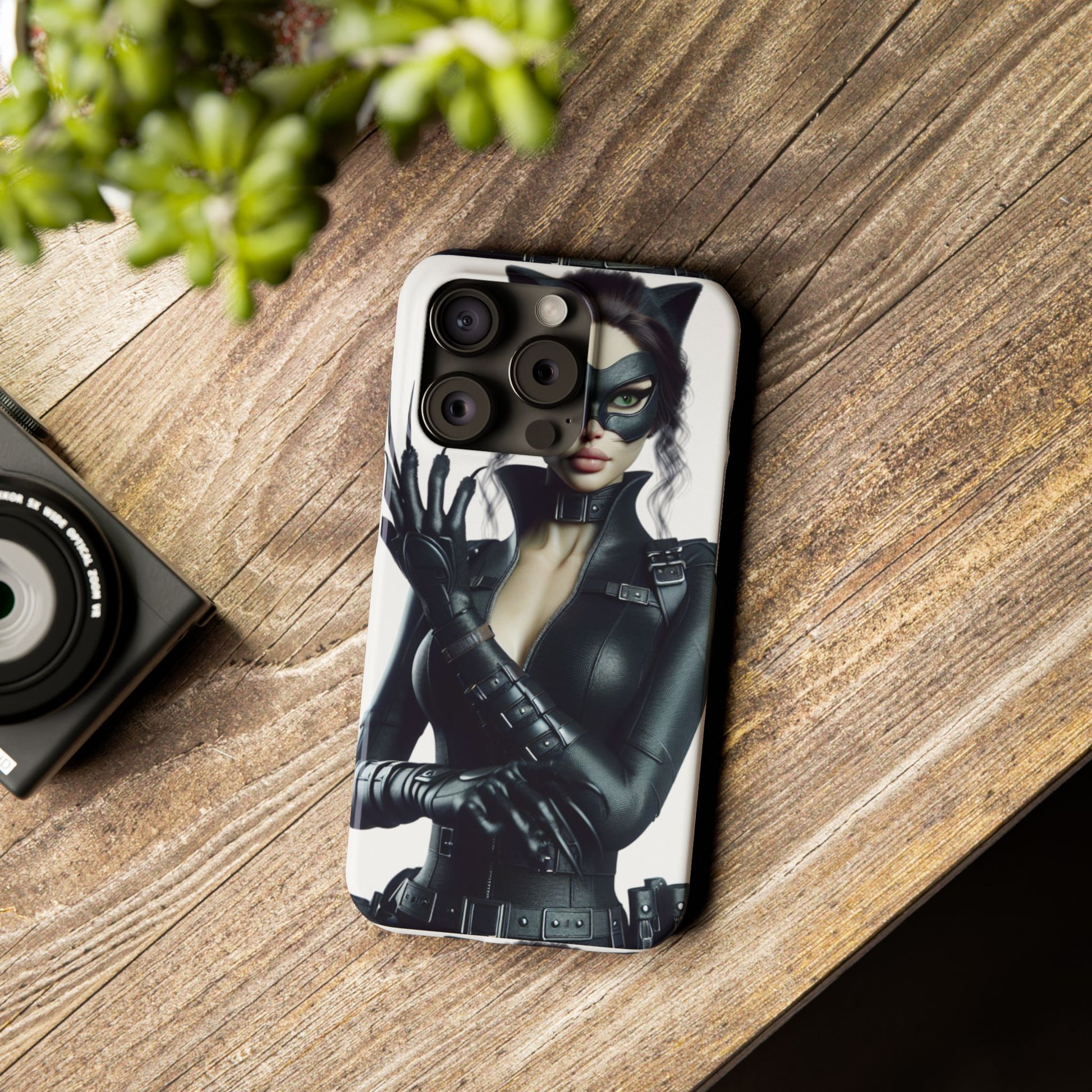Catwoman Slim Phone Case