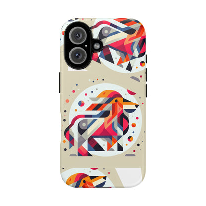 Vibrant Abstract Animal Phone Case - Tough Cases