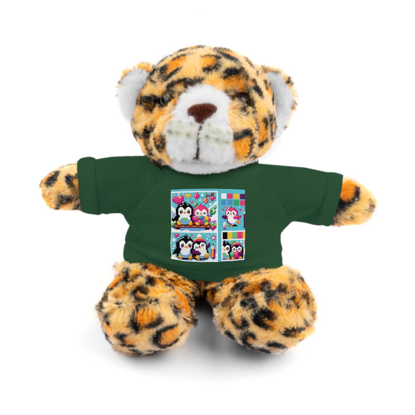 Cute Stuffed Animal with Custom Tee - Perfect Gift for Kids!