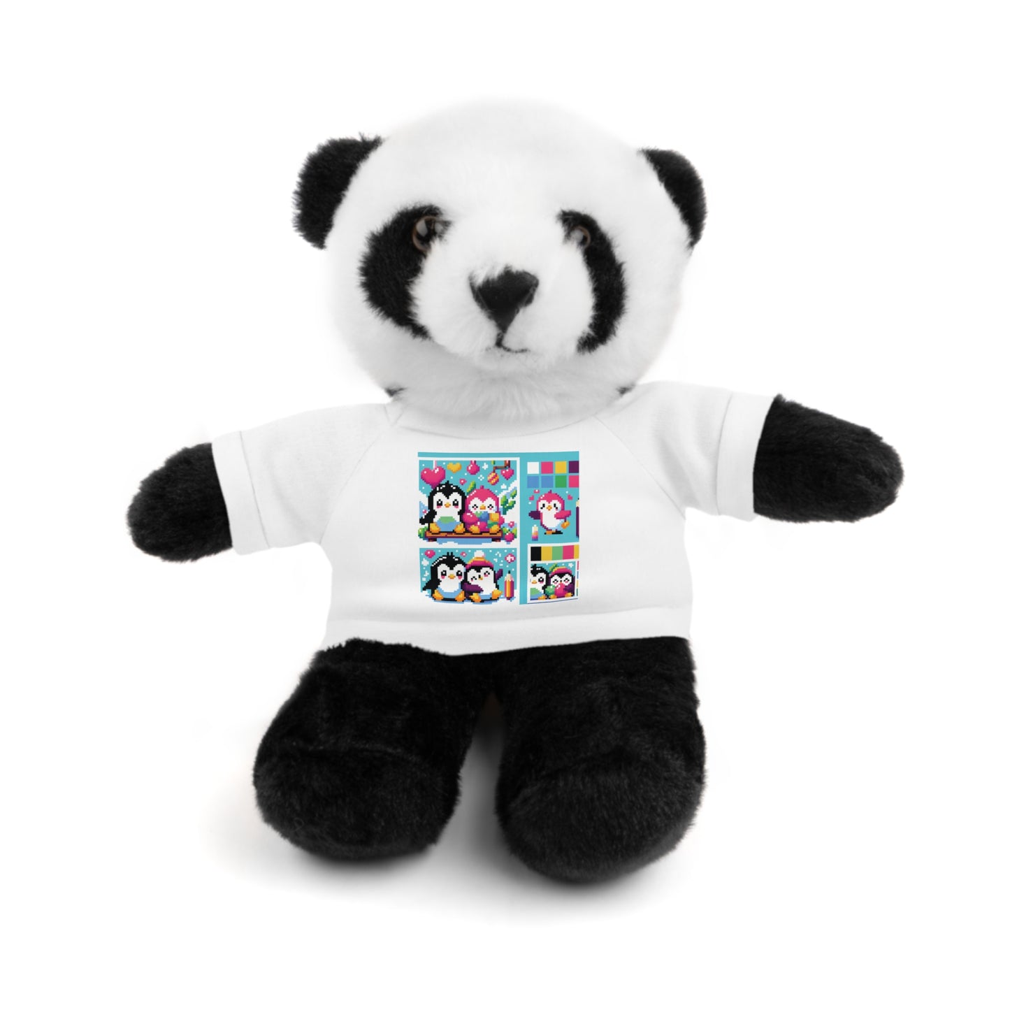Cute Stuffed Animal with Custom Tee - Perfect Gift for Kids!