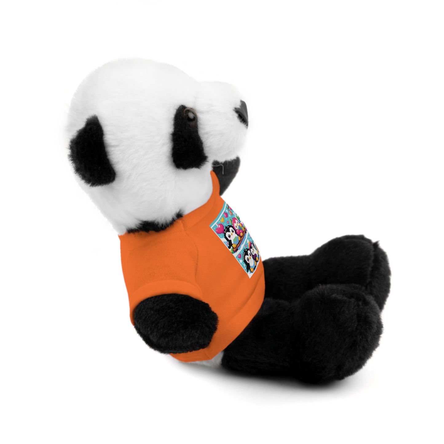 Cute Stuffed Animal with Custom Tee - Perfect Gift for Kids!