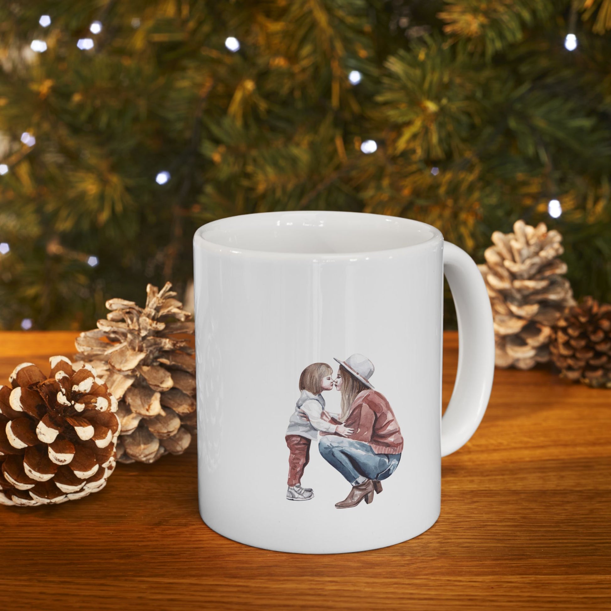 Mug with minimalistic design