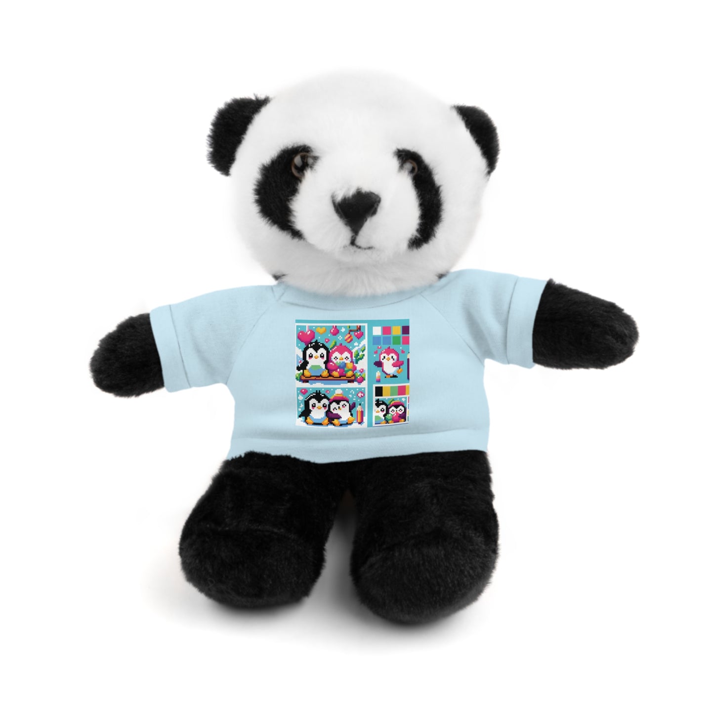Cute Stuffed Animal with Custom Tee - Perfect Gift for Kids!
