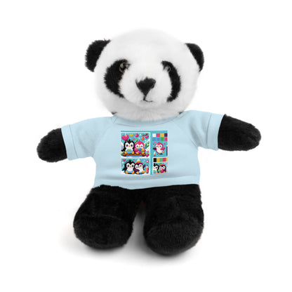 Cute Stuffed Animal with Custom Tee - Perfect Gift for Kids!
