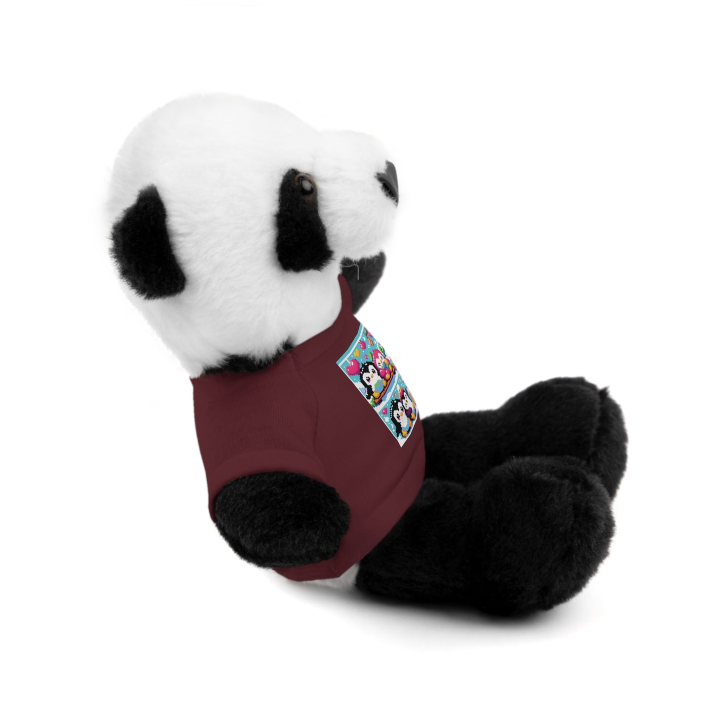 Cute Stuffed Animal with Custom Tee - Perfect Gift for Kids!