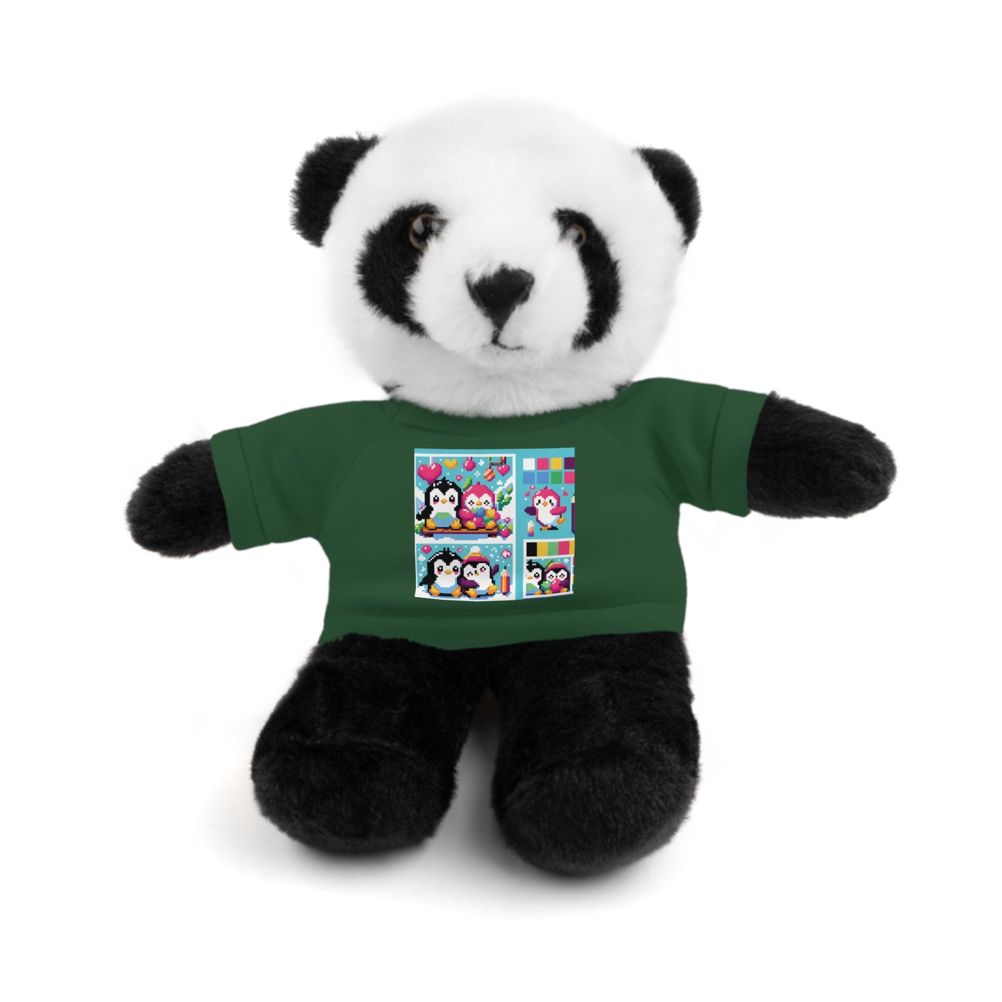 Cute Stuffed Animal with Custom Tee - Perfect Gift for Kids!