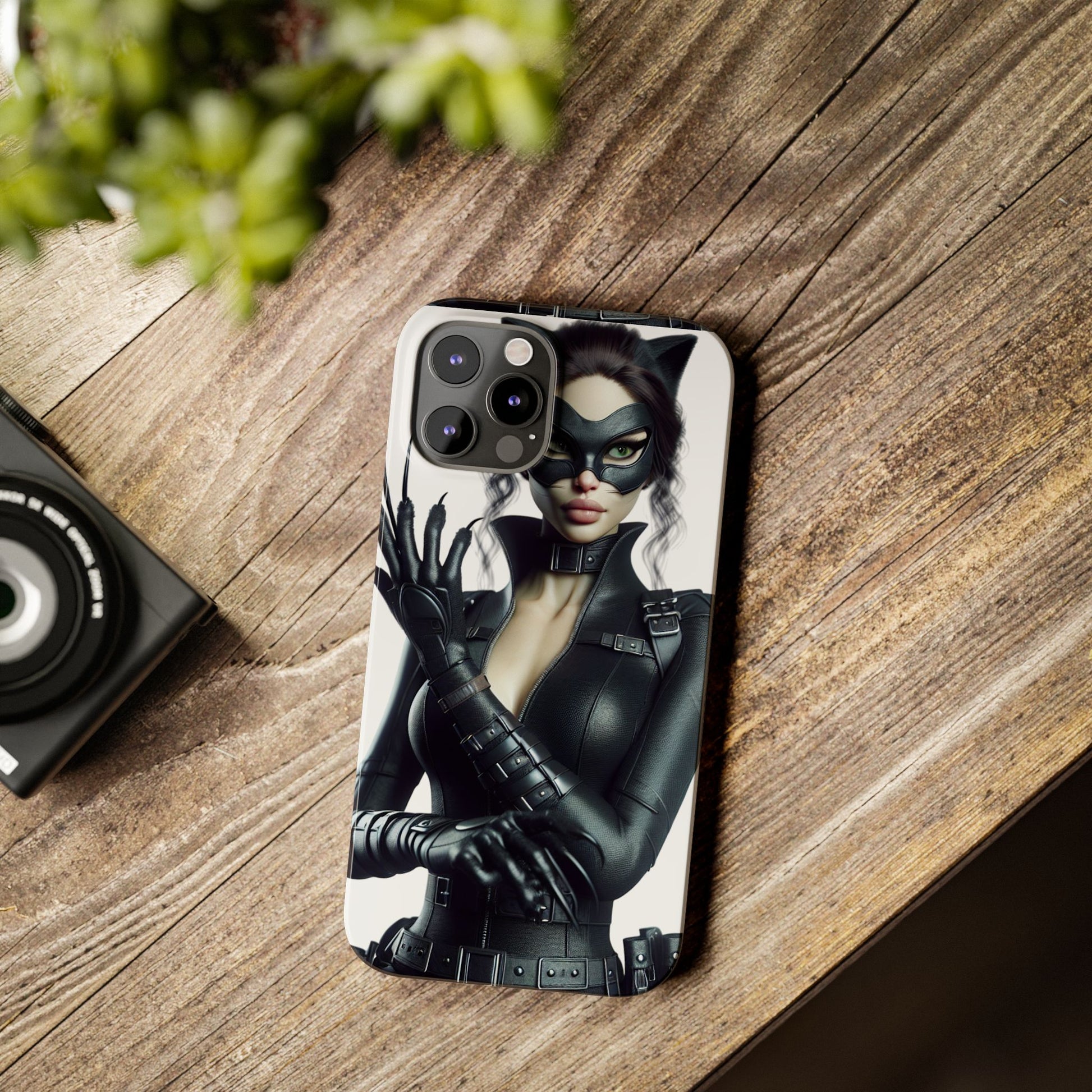 Catwoman Slim Phone Case