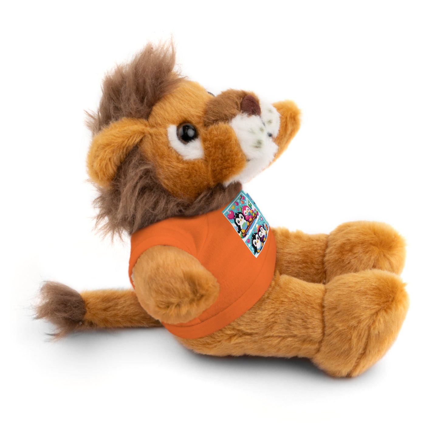 Cute Stuffed Animal with Custom Tee - Perfect Gift for Kids!
