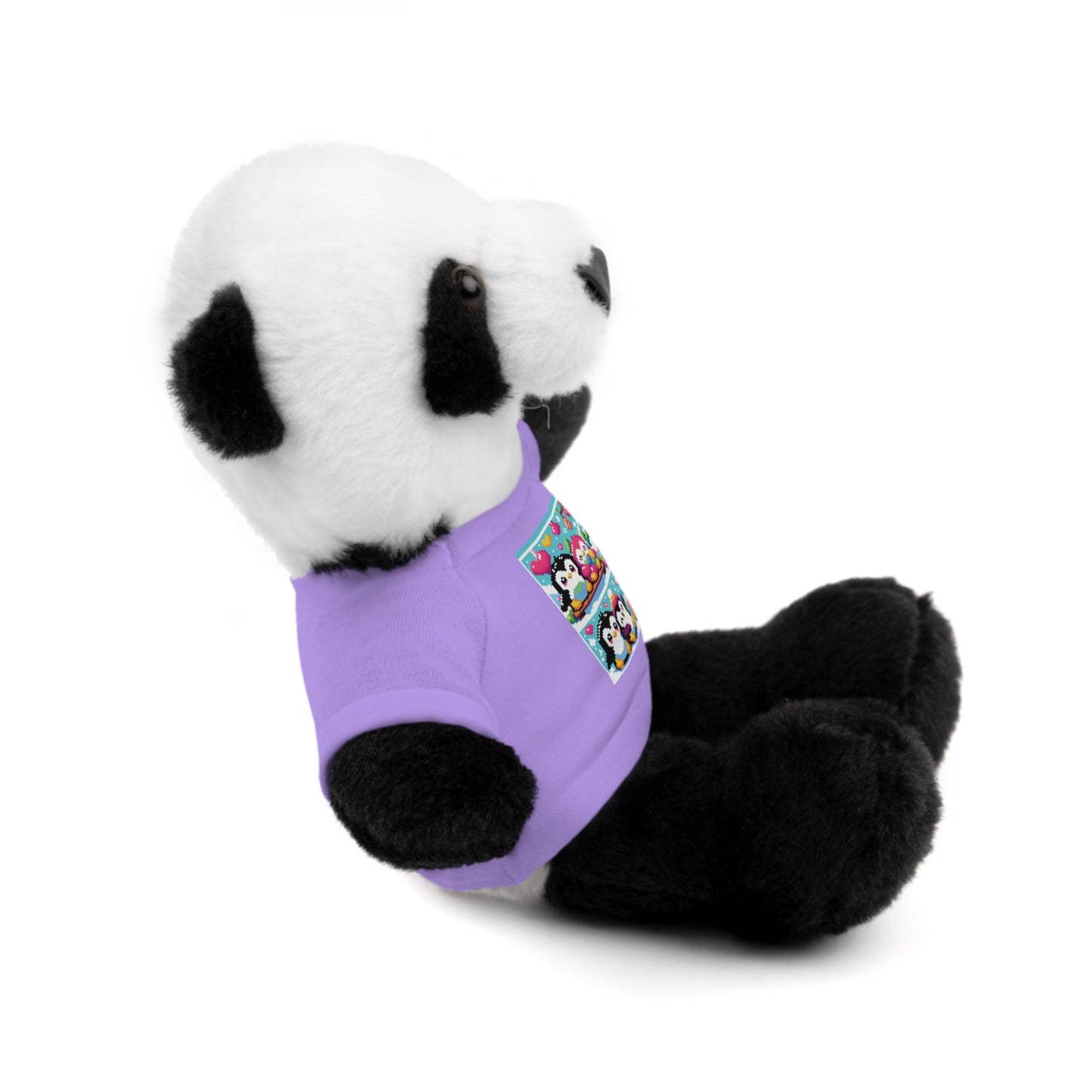 Cute Stuffed Animal with Custom Tee - Perfect Gift for Kids!