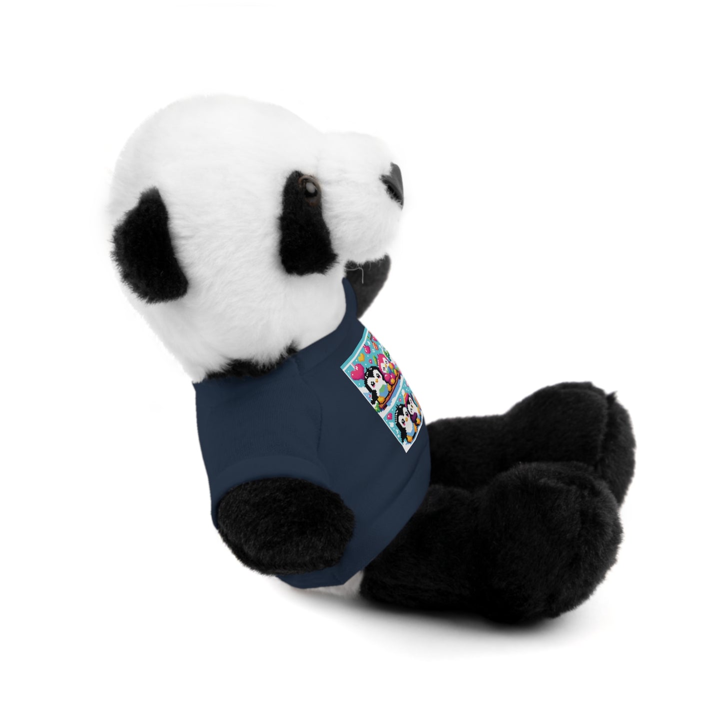 Cute Stuffed Animal with Custom Tee - Perfect Gift for Kids!