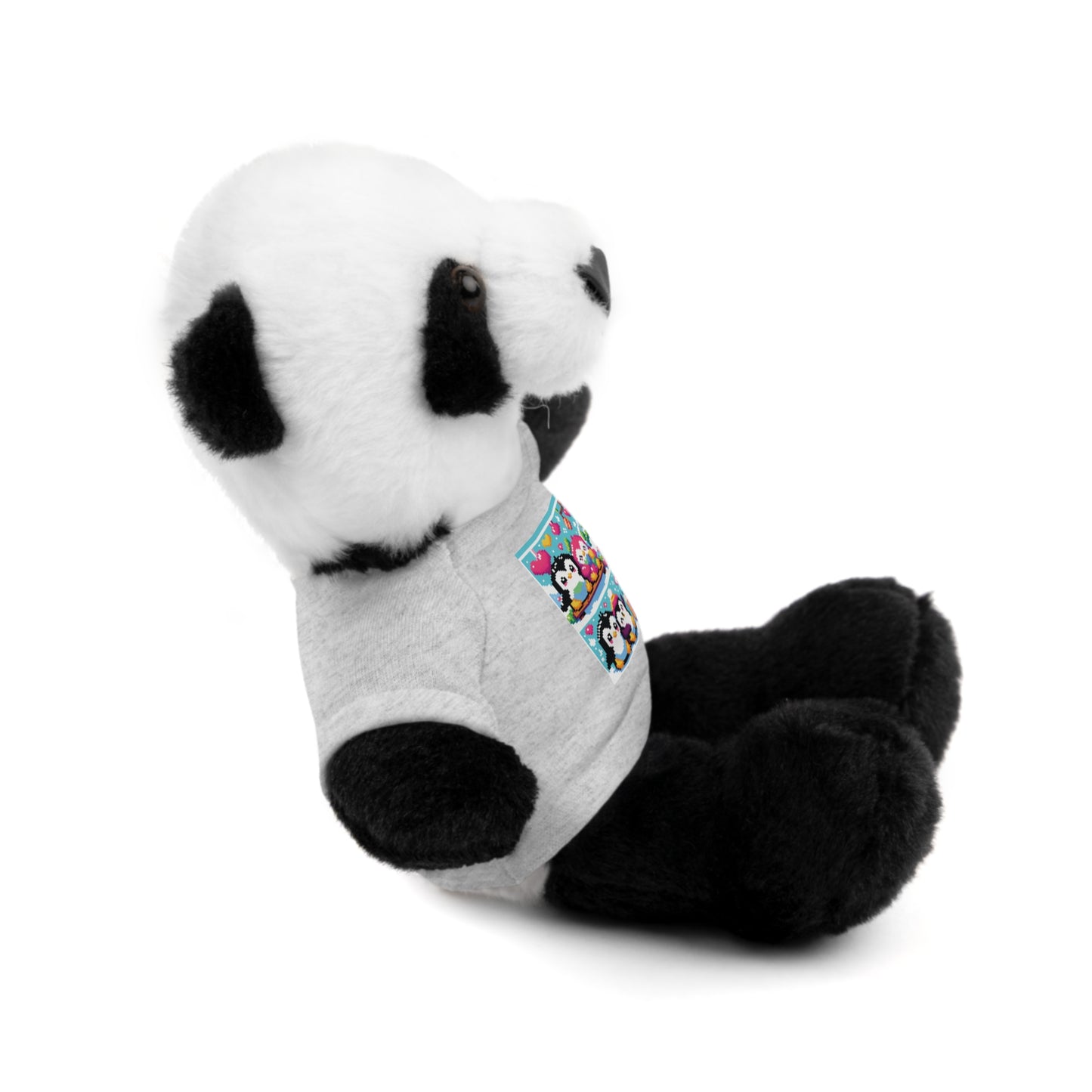 Cute Stuffed Animal with Custom Tee - Perfect Gift for Kids!