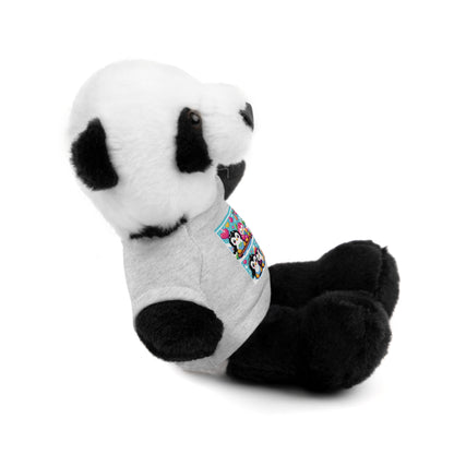 Cute Stuffed Animal with Custom Tee - Perfect Gift for Kids!