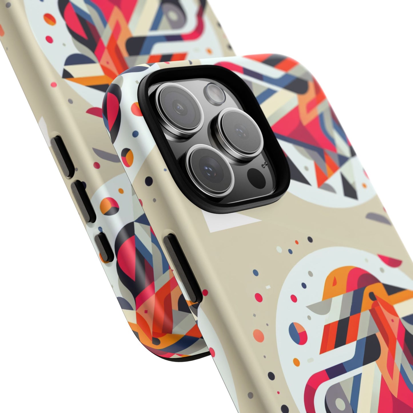 Vibrant Abstract Animal Phone Case - Tough Cases