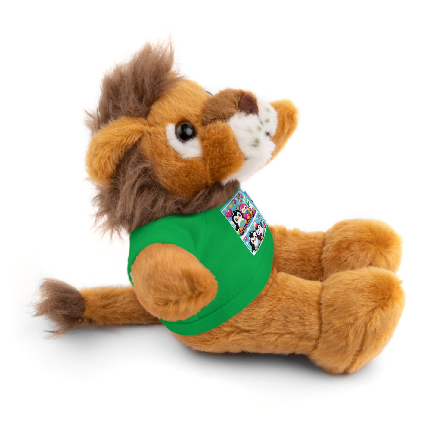 Cute Stuffed Animal with Custom Tee - Perfect Gift for Kids!