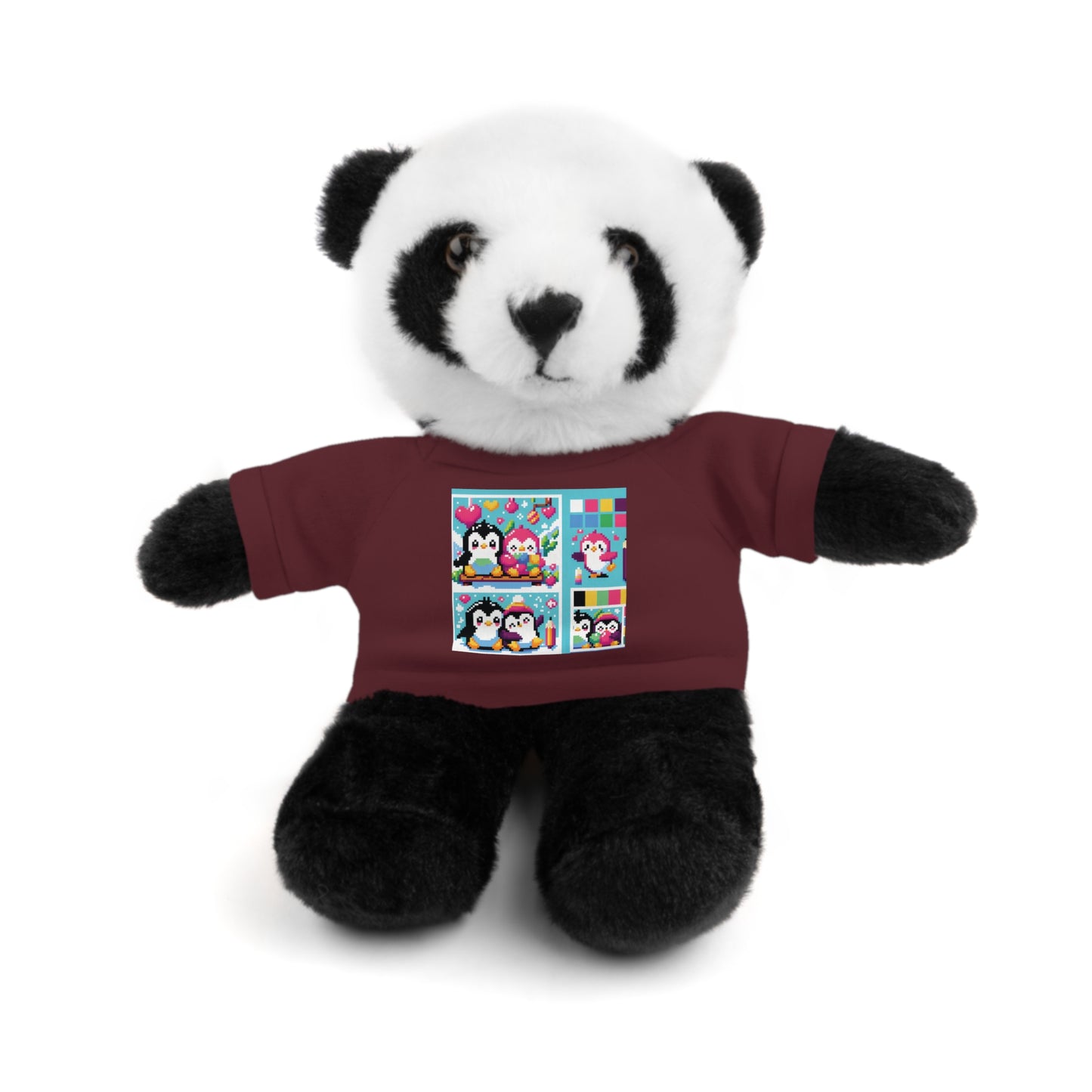 Cute Stuffed Animal with Custom Tee - Perfect Gift for Kids!