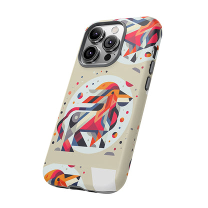 Vibrant Abstract Animal Phone Case - Tough Cases