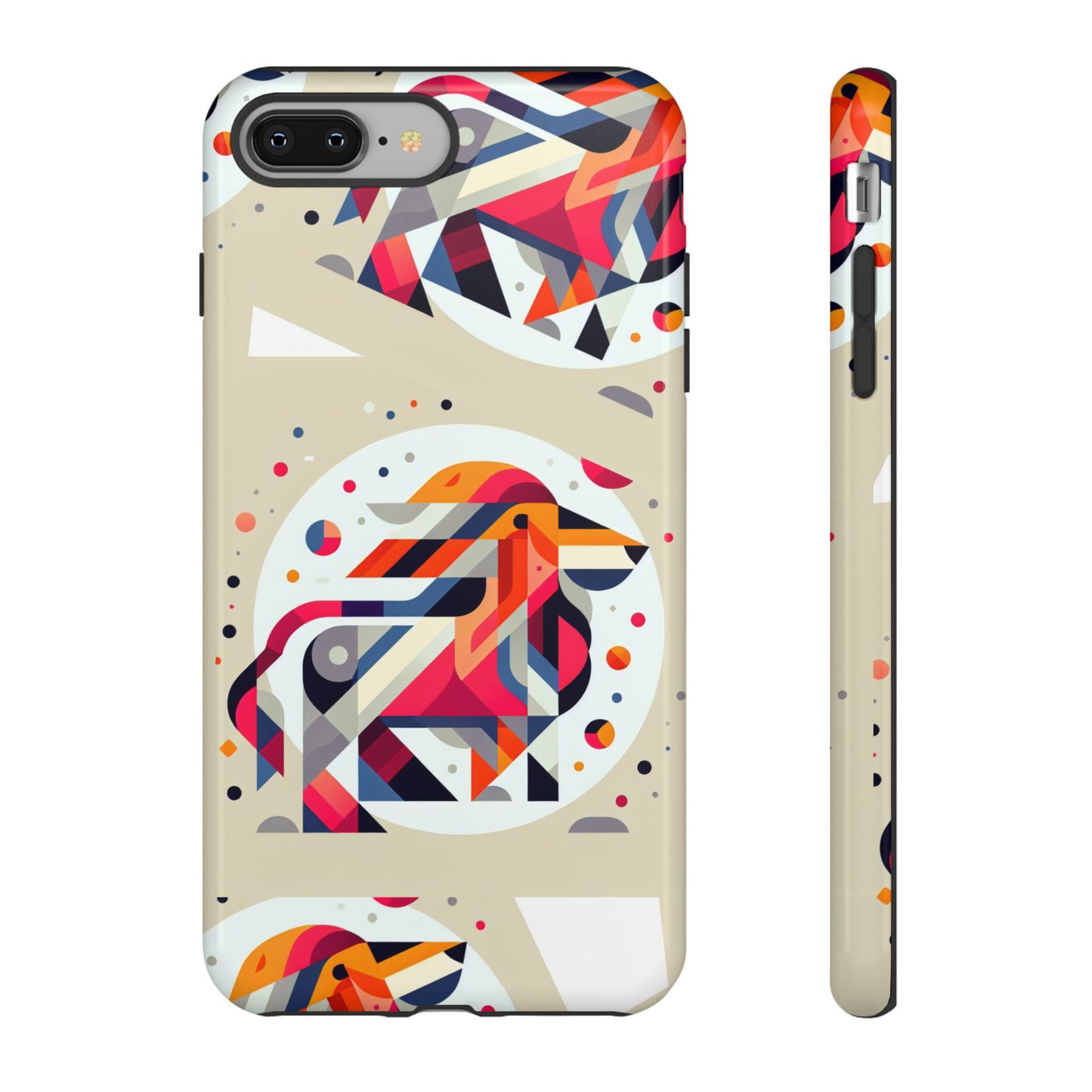 Vibrant Abstract Animal Phone Case - Tough Cases