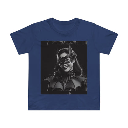 Women’s Black Batgirl Tee - Superhero Graphic T-Shirt for Fans