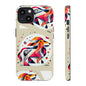 Vibrant Abstract Animal Phone Case - Tough Cases