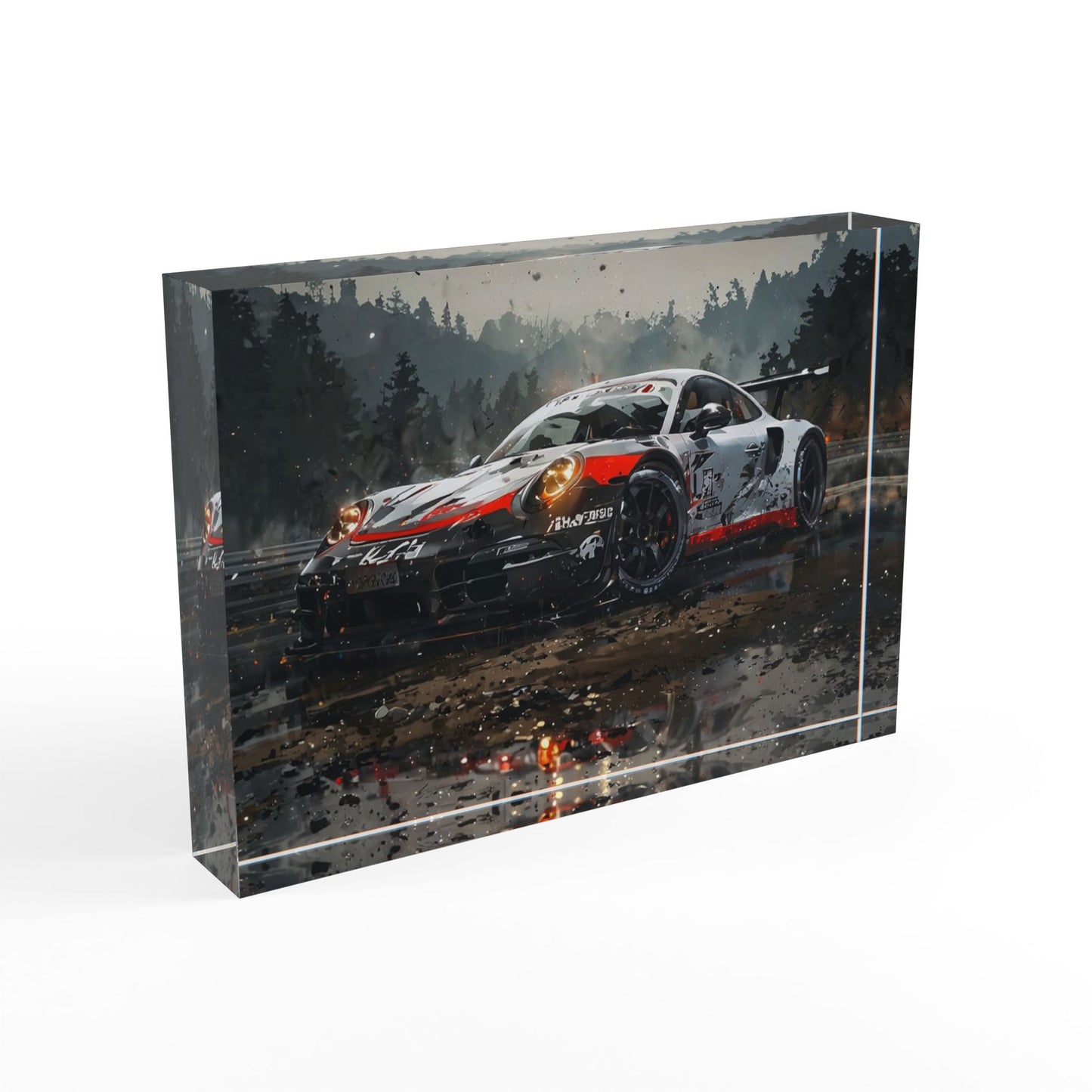 Photo Block - porsche Car Perfect Gift for Auto Enthusiasts