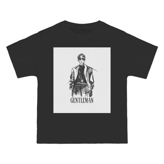 T-Shirt Gentleman Graphic Short-Sleeve