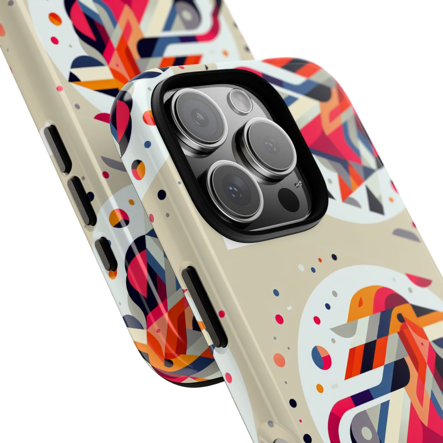 Vibrant Abstract Animal Phone Case - Tough Cases