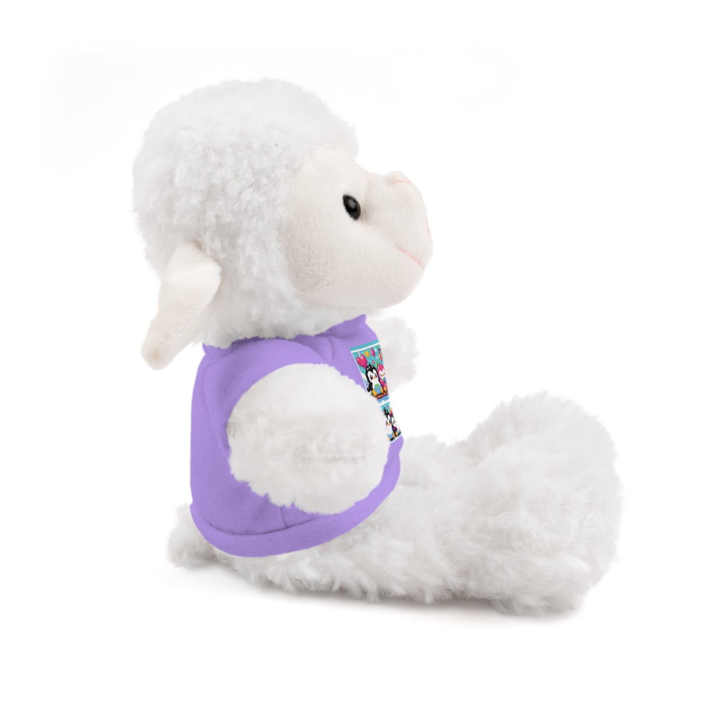 Cute Stuffed Animal with Custom Tee - Perfect Gift for Kids!